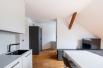 Attic apartment 2+kk at Hradební street